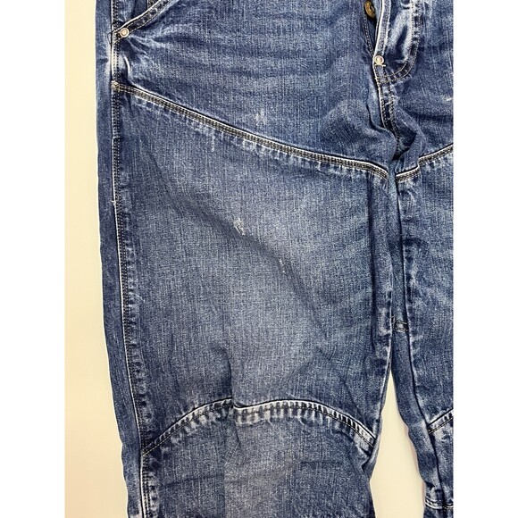 G-STAR RAW Denim 5620 3D Jeans Men's 32x30 Blue COTTON Blend Straight Tapered - Picture 6 of 16
